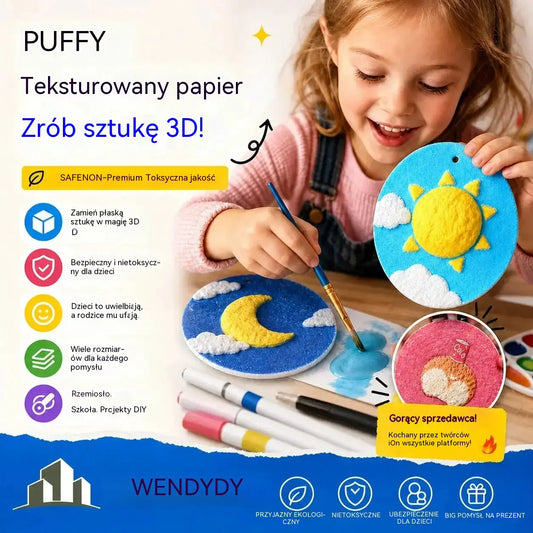 1 zestaw 99zł🎄Specjalna oferta niespodzianka! 🔮Opanuj magię rysowania! 👩🎨Papier do rysowania z teksturą pianki🎁
