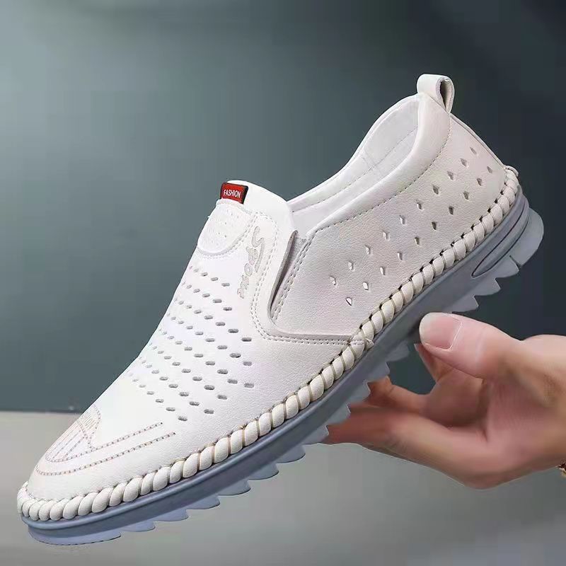 【39-44】 Ręcznie robione skórzane męskie buty outdoorowe