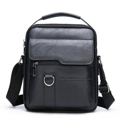 50% zniżki 👜 Stylowa i swobodna torba męska o dużej pojemności, wykonana z prawdziwej skóry