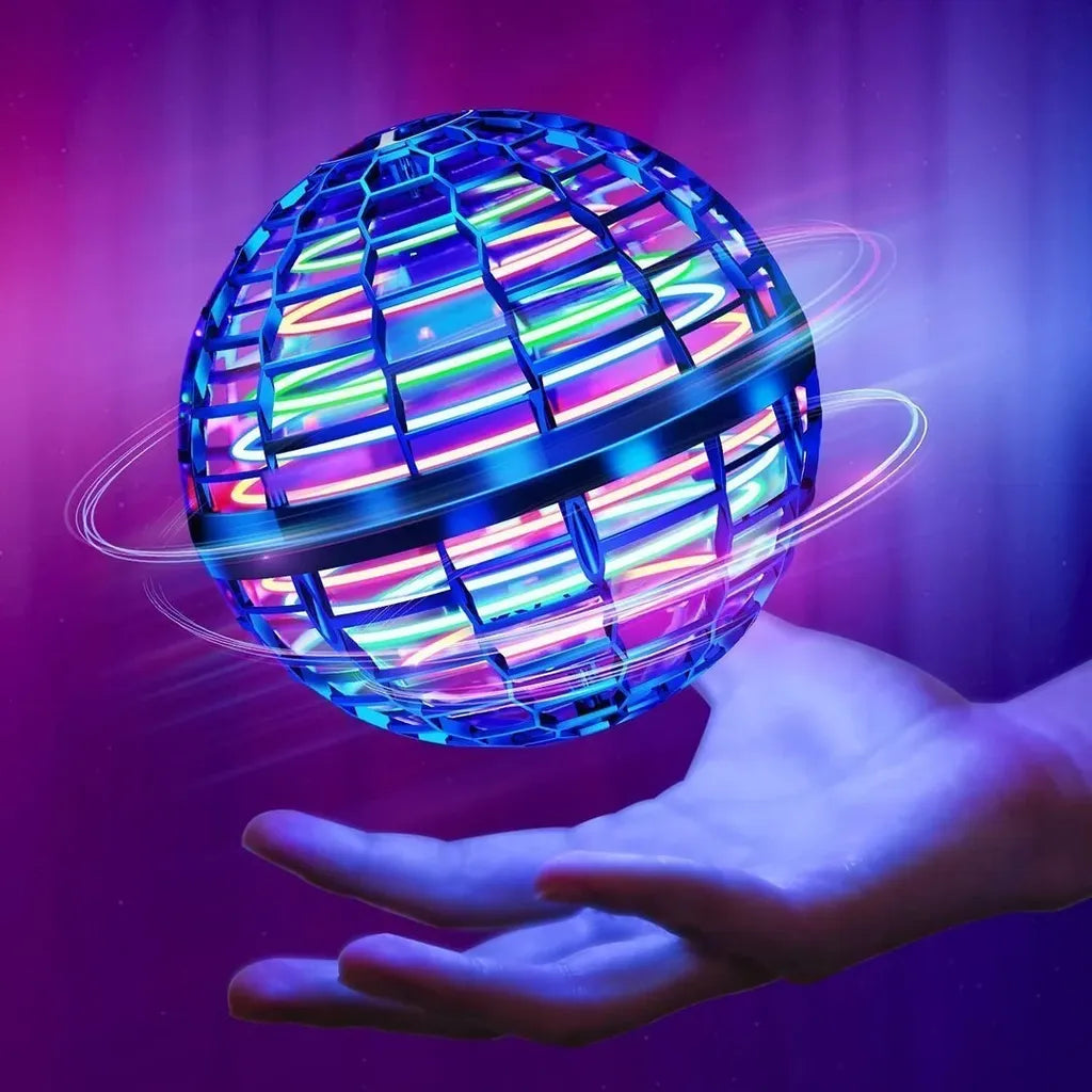 🛸🚀 Kup 2 za 129 zł! ✨ Inteligentna Latająca Kula LED – Świeci i Wraca do Ręki