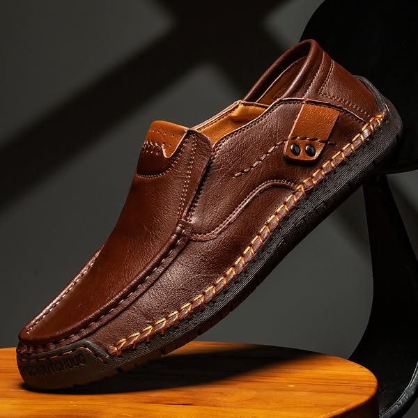 👞50% zniżki🔥【38-48】Ręcznie robione mokasyny ze skóry naturalnej ✅️Płatność przy odbiorze