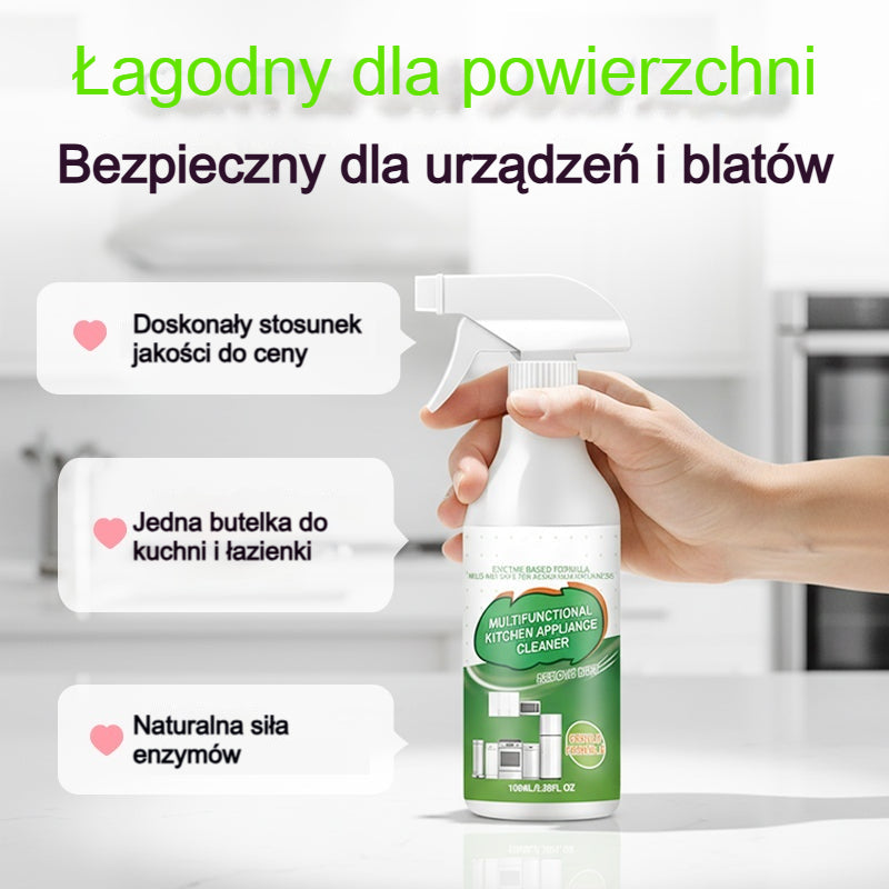 【Oferta ograniczona czasowo!】【Kup jeden dostać jeden darmowy】 Uniwersalny środek czyszczący z enzymami do kuchni i domu