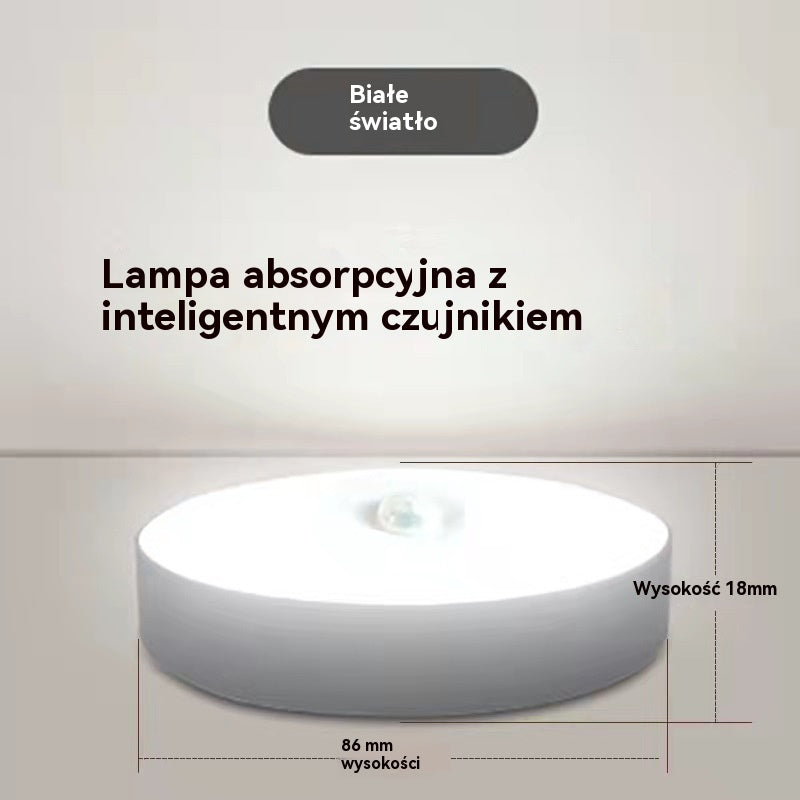 🏡💡【Kup 2, a 2 dostaniesz gratis】Inteligentne światło LED wykrywające obecność człowieka, łatwe w ładowaniu i praktyczne