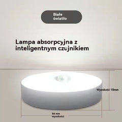 🏡💡【Kup 2, a 2 dostaniesz gratis】Inteligentne światło LED wykrywające obecność człowieka, łatwe w ładowaniu i praktyczne