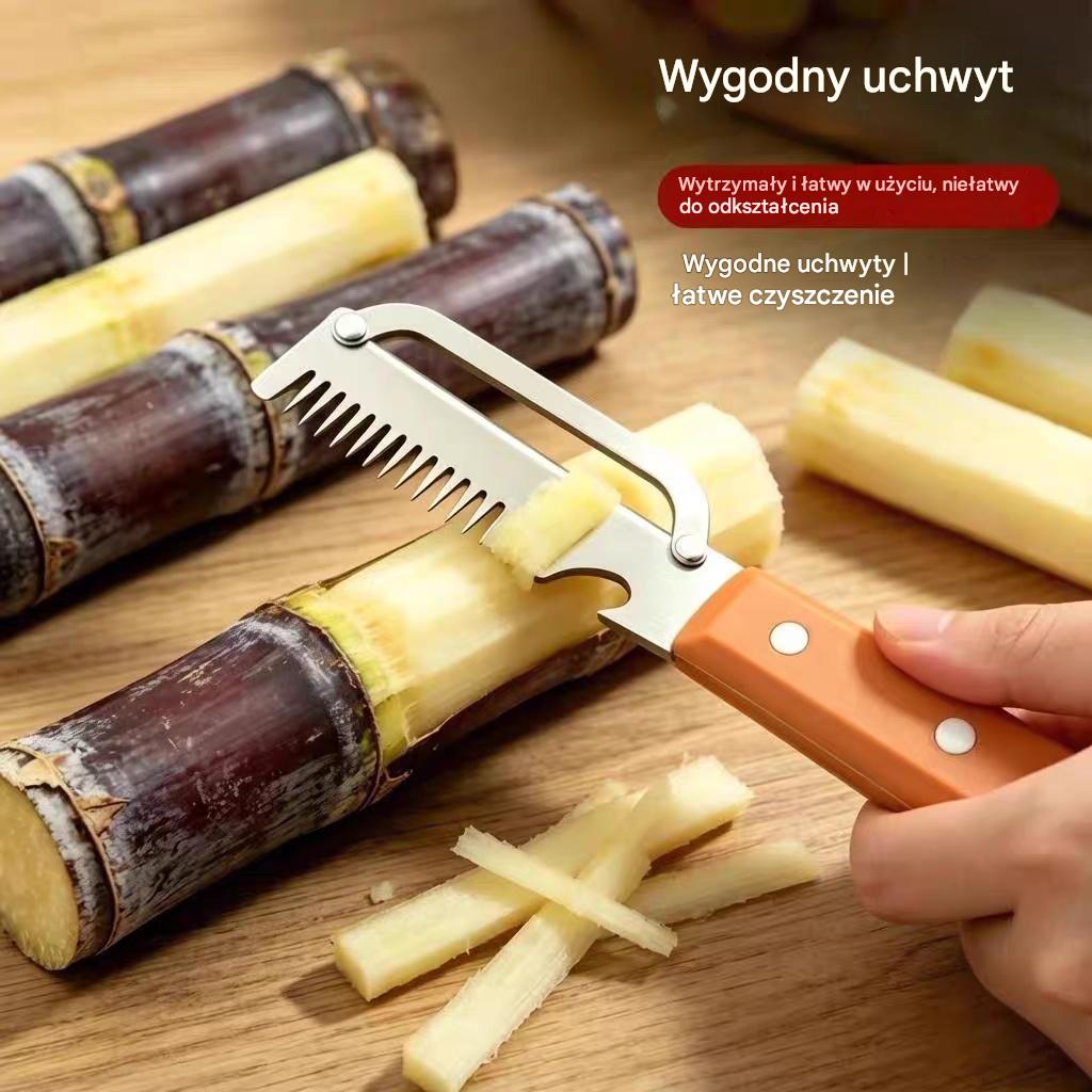 🔪 Kup 2, Otrzymaj 2 Gratis! | Tylko 24,75 zł/szt.💥 Wielofunkcyjna Obieraczka do Warzyw i Owoców - Otwierana butelka