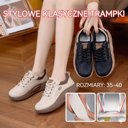 🔥Oferta ograniczona czasowo🔥🏆👟【35-40】Nowoczesne sneakersy casualowe na grubej podeszwie, Model 2026