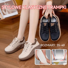 🔥Oferta ograniczona czasowo🔥🏆👟【35-40】Nowoczesne sneakersy casualowe na grubej podeszwie, Model 2026