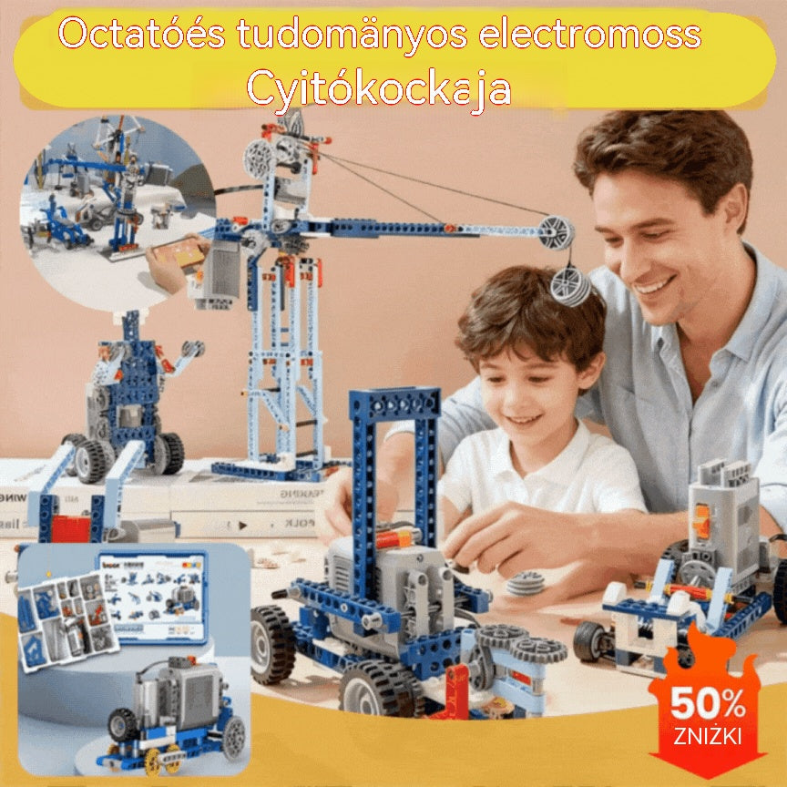 🏆【Oferta ograniczona czasowo】🤖Elektryczna zabawka z klockami