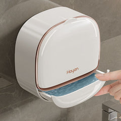 【🎁Kup 1, drugi dostaniesz GRATIS!】🧼 Bezotworowe, ścienne pudełko na mydło z pokrywką do łazienki