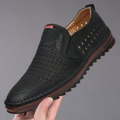 【39-44】 Ręcznie robione skórzane męskie buty outdoorowe