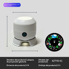 🔥Oferta ograniczona czasowo🔥 Dynamiczny, obrotowy projektor LED