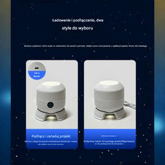 🔥Oferta ograniczona czasowo🔥 Dynamiczny, obrotowy projektor LED