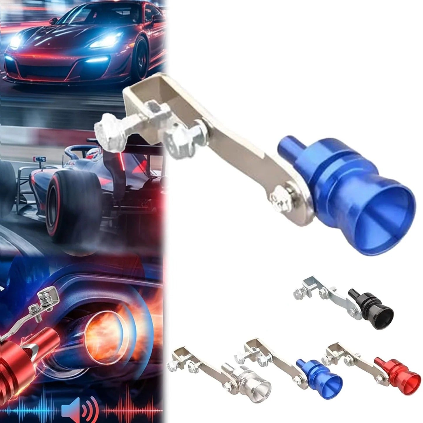 【Kup 1, a 1 dostaniesz gratis】Gwizdek wydechowy Turbo Sound – wytrzymały i przyciągający wzrok metalowy