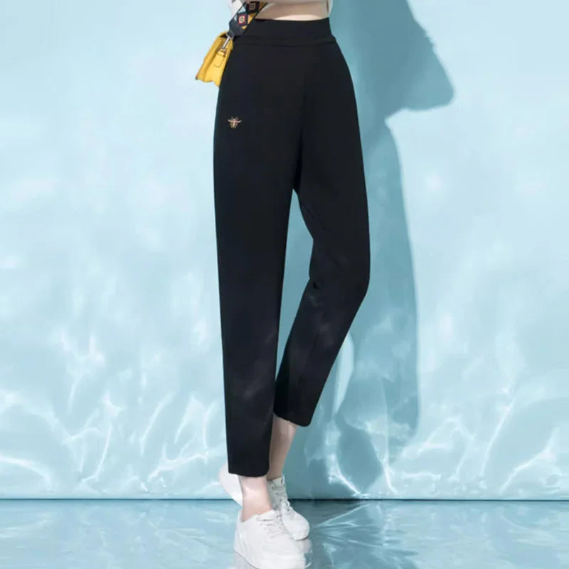 💘【M-4XL】Spodnie haremowe z wysokim stanem