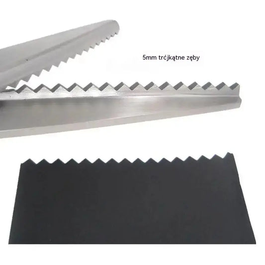 ✂️ Kup 1, drugi GRATIS! Nożyczki ząbkowane do tkanin – koniec ze strzępiącymi się brzegami 🧵✨