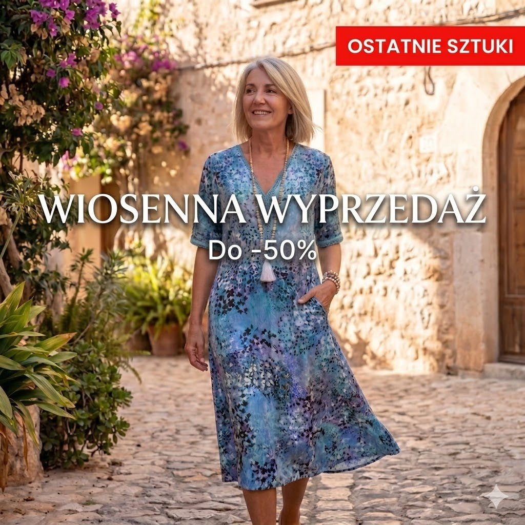 🔥Oferta ograniczona czasowo🔥【S-3XL】Iris – Lekka i zwiewna sukienka o twarzowym kroju