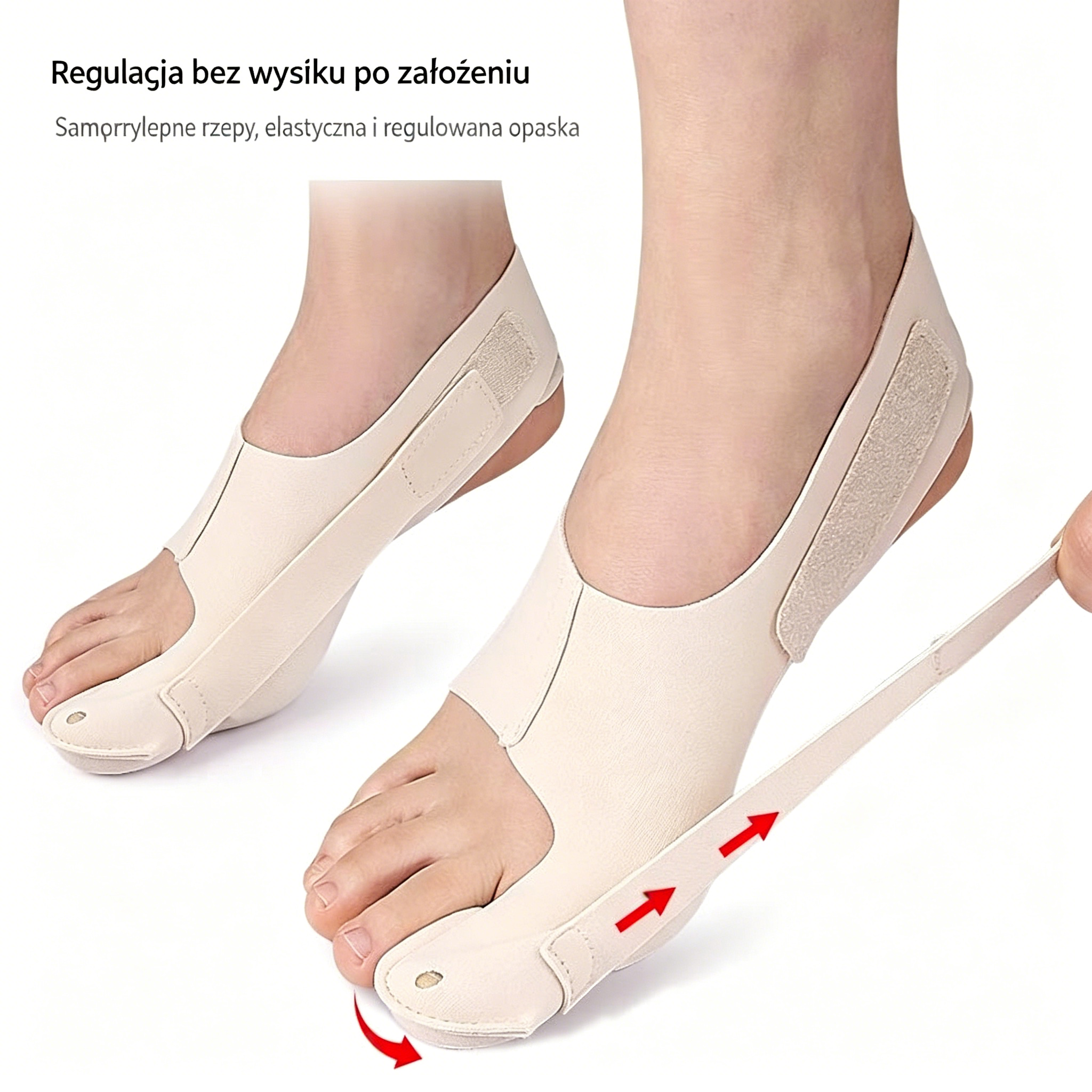 🔥 Promocja【Zestaw 2】👣 Separator palców stóp – komfort i ulga dla bolących stóp