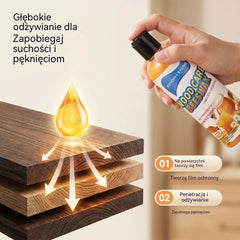 -50%！🔥【300ml】Oferta ograniczona czasowo✨Wysoce skuteczny naturalny krem woskowy do polerowania i czyszczenia drewna.