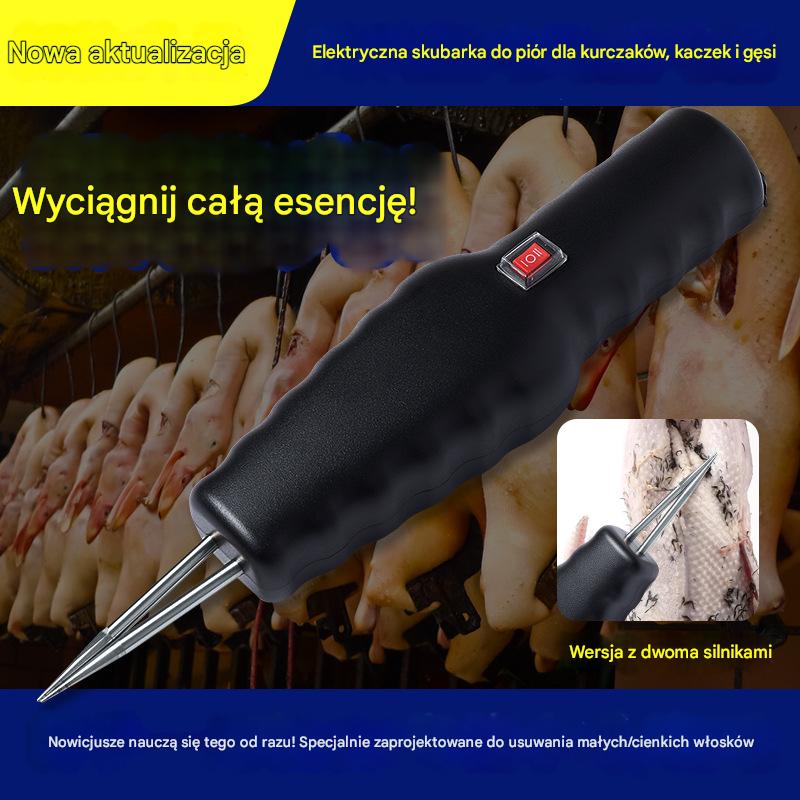 【🔥Gorąca wyprzedaż】🐓🦆Urządzenie elektryczne do szybkiego usuwania sierści dla ptaków