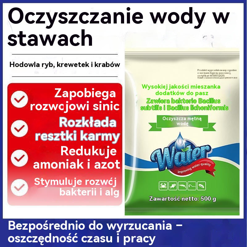 🐟🌊🔬500 g Premium Pond Powder | Klarowanie wody i kontrola glonów 🐟🌊🔬