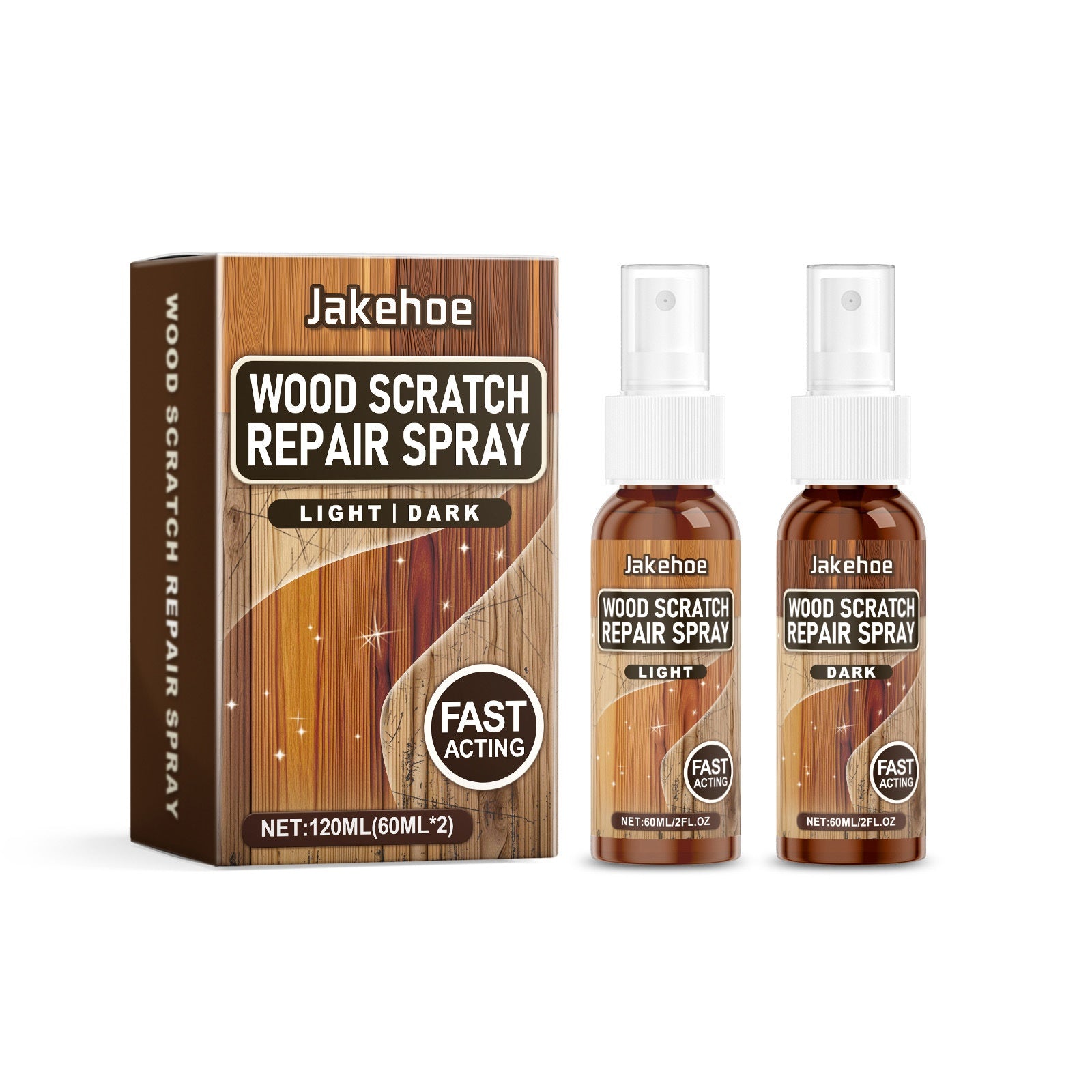 ✨🌳Kup 2, otrzymaj 2 gratis! 💥[Łącznie 240 ml] Środek do czyszczenia i nabłyszczania drewnianych podłóg
