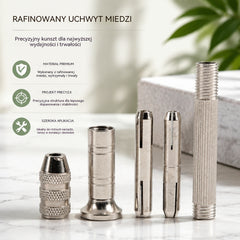 🧵【Kup 1 zestaw, a drugi dostaniesz gratis】👞 Zestaw 5 w 1 z wymiennymi igłami do szycia – Profesjonalny zestaw do naprawy obuwia i rękodzieła skórzanego 🛠️✨（2 zestawy）