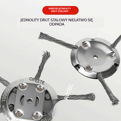 🧰🔥Kup 1, otrzymaj 1 gratis】średnia cena: 49,5 zł za sztukę🔥Przyrząd do usuwania chwastów z drutu stalowego