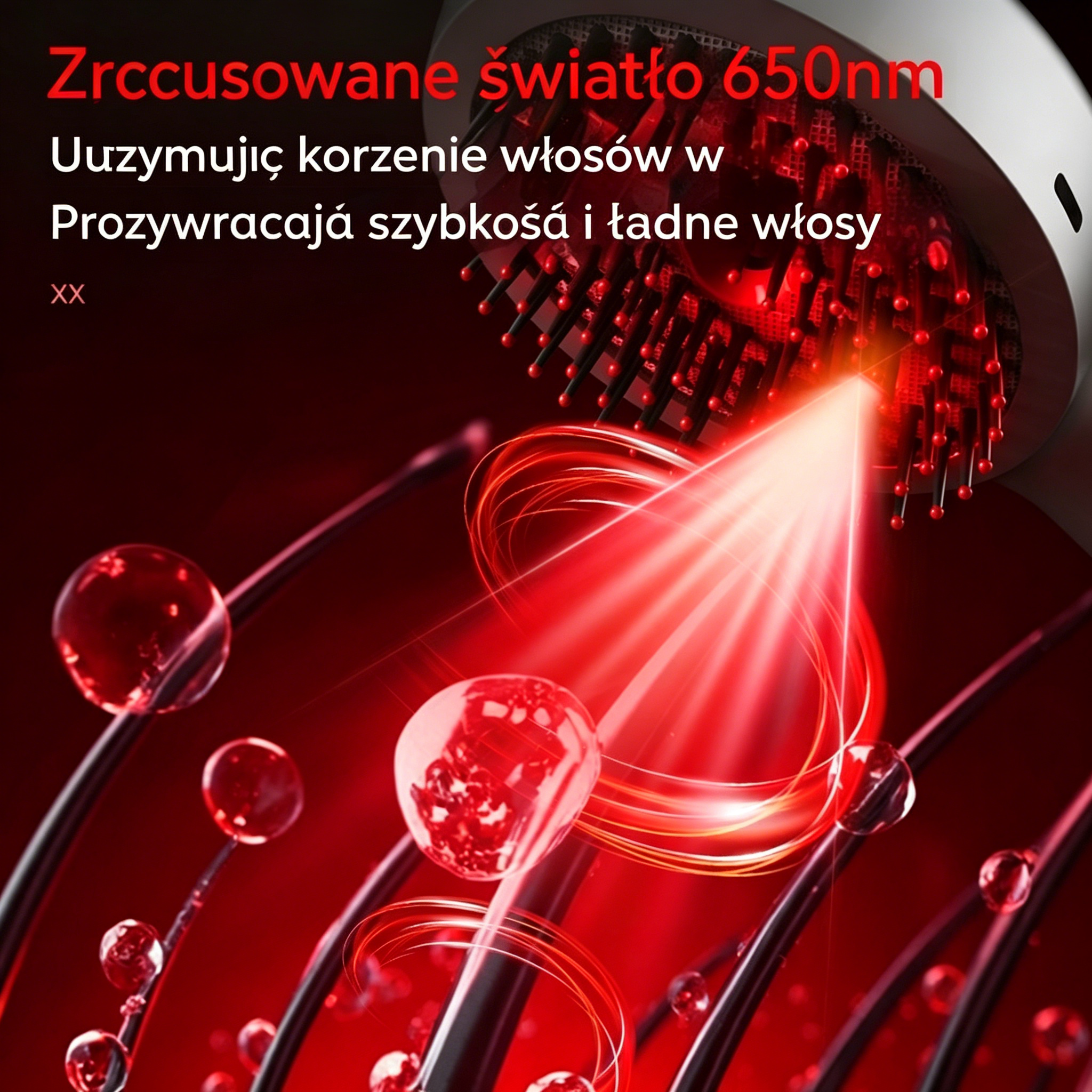 💆‍♀️🔥 Hit sprzedaży 2026!  ✨Grzebień masujący z funkcją spryskiwania i masażu wibracyjnego