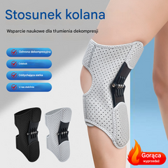 🦵🔥 [Kup jeden, drugi gratis!54.5 zł / sztuka]🚶‍♀️ Profesjonalna orteza kolana ze sprężynami ze stali węglowej | Idealna do spacerów i wędrówek; odpowiednia dla osób w średnim wieku i starszych