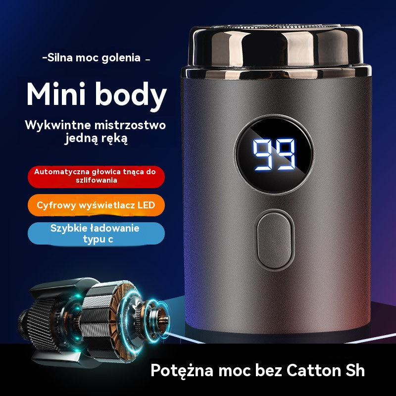 ⚡ Oferta specjalna -47%🔥 Wydajna mini golarka elektryczna dla mężczyzn z wyświetlaczem cyfrowym ✅️Płatność przy odbiorze