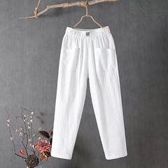 🔥Oferta ograniczona czasowo🔥🌿🌈【M-4XL】2026 Wiosna Nowe Damskie Spodnie Szerokie Nogawki Wygodne Spodnie Casualowe