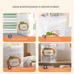 ✨🗃️ 5 produktów za 109 zł 💨 Duża, kompresyjna torba próżniowa: nie wymaga pompki, jest szczelna i idealnie nadaje się do oszczędzania miejsca w walizkach i w domu ✈️