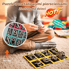🧒✨【3 zestawy!】Edukacyjna zabawka dla dzieci, Smart Buckle – promuje więź rodzic-dziecko, naukę poprzez zabawę💯