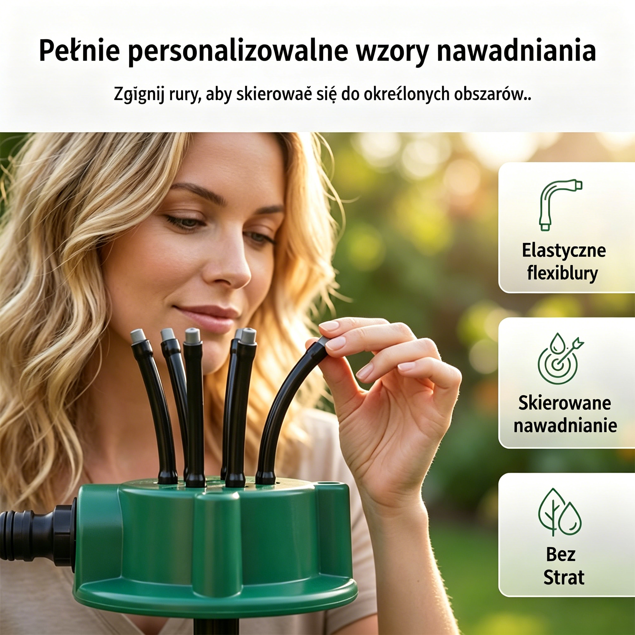 ✨🌺【Kup 1, drugi GRATIS! -64,50 zł/szt.】💦Zraszacz 360° do ogrodu – delikatne podlewanie kwiatów i rabat!Spryskaj równomiernie, nie uszkadzając płatków.