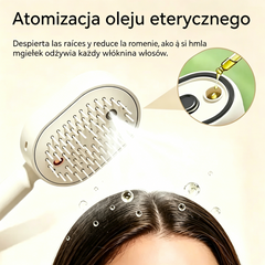 💨🔥 -50%!! ✨【Grzebień z rozpylaczem】 Pielęgnacja olejkami eterycznymi, zapobiega wypadaniu włosów, masuje skórę głowy⚡