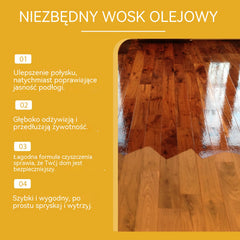 ✨Spray do polerowania drewna z woskiem pszczelim 120 ml (zawiera gąbkę i ręcznik) do pielęgnacji mebli, zapobiegania pęknięciom i ochrony farby.