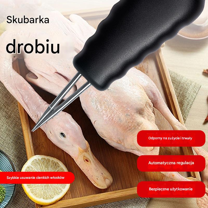 【🔥Gorąca wyprzedaż】🐓🦆Urządzenie elektryczne do szybkiego usuwania sierści dla ptaków