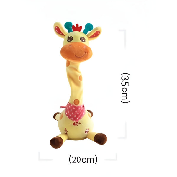 🦒👼Interaktywna pluszowa żyrafa, 🎵słodki mały towarzysz, który będzie śpiewał razem z Tobą.