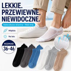 🔥【🔥10 par skarpetek 99 zł】🧦Oddychające, antybakteryjne i dezodorujące skarpetki biznesowe dla mężczyzn【Rozmiary 36-46】