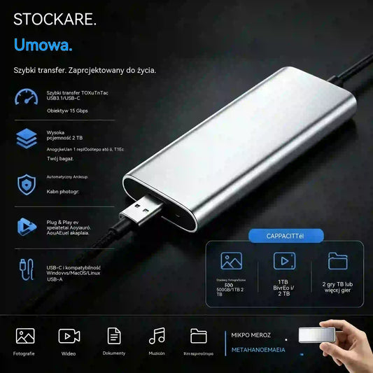 【20 TB】⚡ Ostatnia szansa na -50%! Przenośny SSD – więcej miejsca na zdjęcia, filmy i wszystkie ważne wspomnienia 💾❤️
