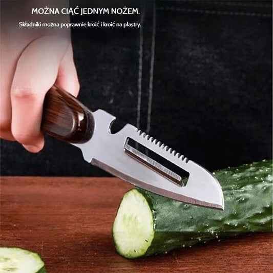 Kup 1, dostaj 3 za darmo (4 sztuki)-- wielofunkcyjna obieraczka ze stali nierdzewnej
