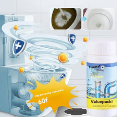 🎉🛁1+1 GRATIS ✨  Mocny środek do odpływów! Gęsta piana usuwa zatory, tłuszcz i brud w kilka minut