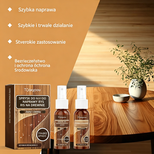✨🌳Kup 2, otrzymaj 2 gratis! 💥[Łącznie 240 ml] Środek do czyszczenia i nabłyszczania drewnianych podłóg