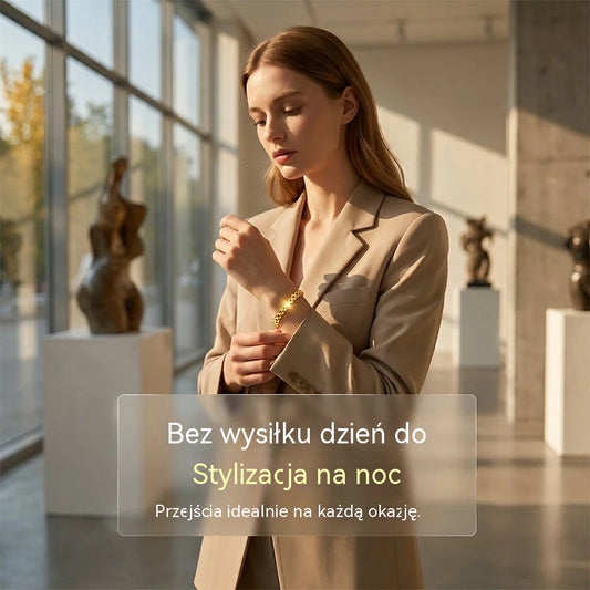 ✨ 50% zniżki! 📿🔷 Geometryczna bransoletka łańcuszkowa: Prosta, nowoczesna i wyrafinowana. Idealna do noszenia na co dzień lub jako ozdoba. Wygodna i uniwersalna. 💫