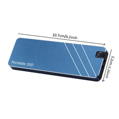 🔈🔈TERAZ 50% ZNIŻKI【Mały zewnętrzny dysk SSD】Wysoka prędkość transferu, kompaktowa konstrukcja, niewielka waga, ochrona przed wstrząsami, stabilność