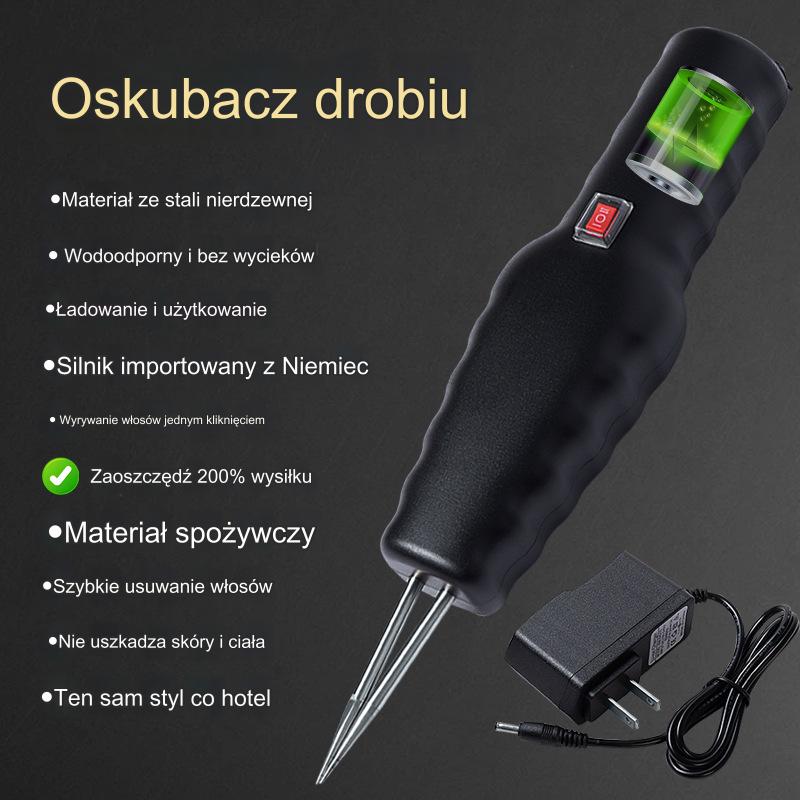 【🔥Gorąca wyprzedaż】🐓🦆Urządzenie elektryczne do szybkiego usuwania sierści dla ptaków