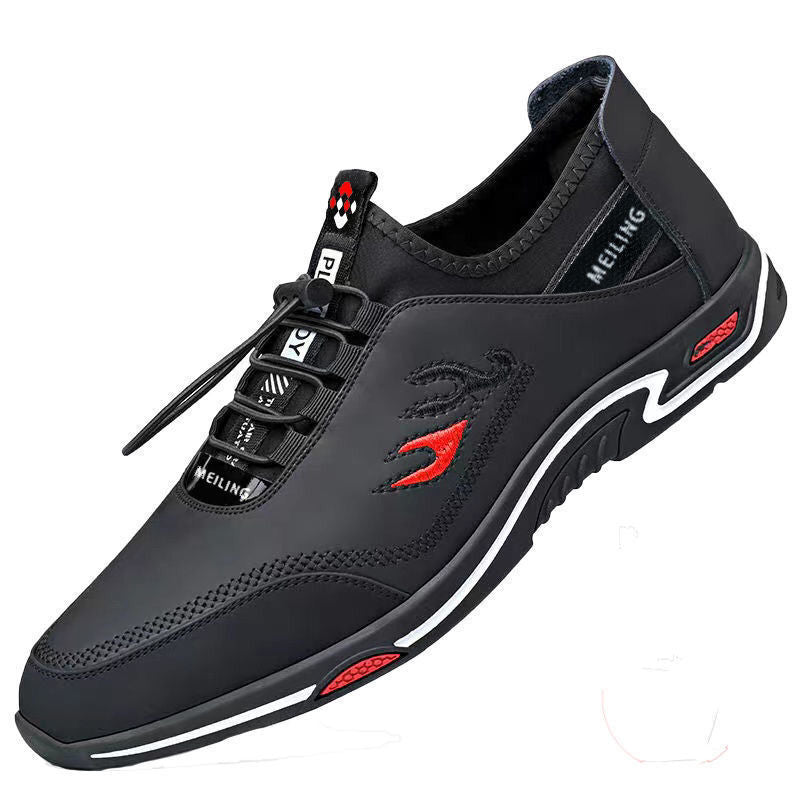 👞Męskie, oddychające buty biznesowe na co dzień. ✅ antyzapachowe ✅ miękka skórzana podeszwa ✅ modne i uniwersalne