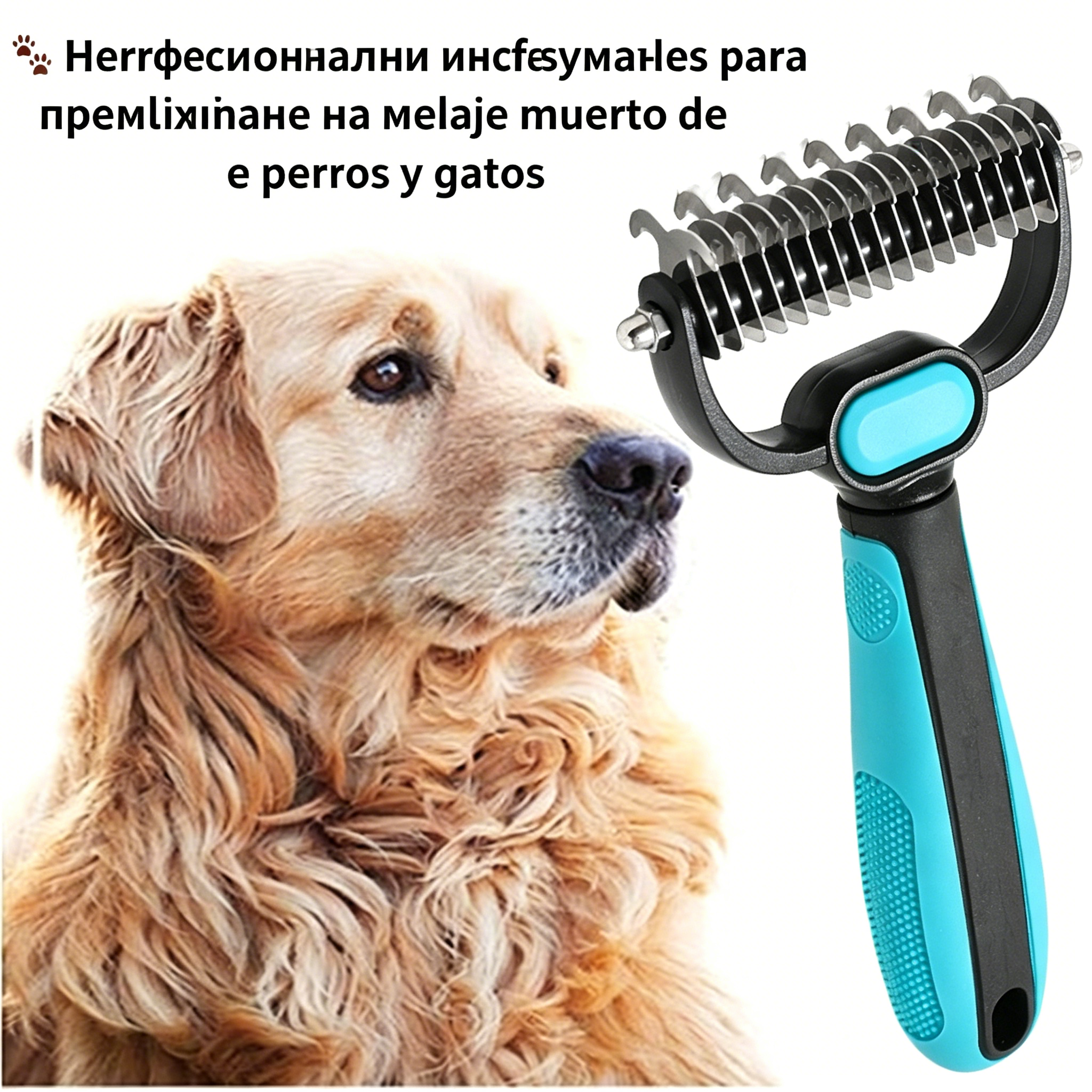 🐱🐕 【Kup jeden, drugi gratis】 Wielofunkcyjny grzebień do sierści zwierząt 3 w 1 — idealny do pielęgnacji zwierząt.