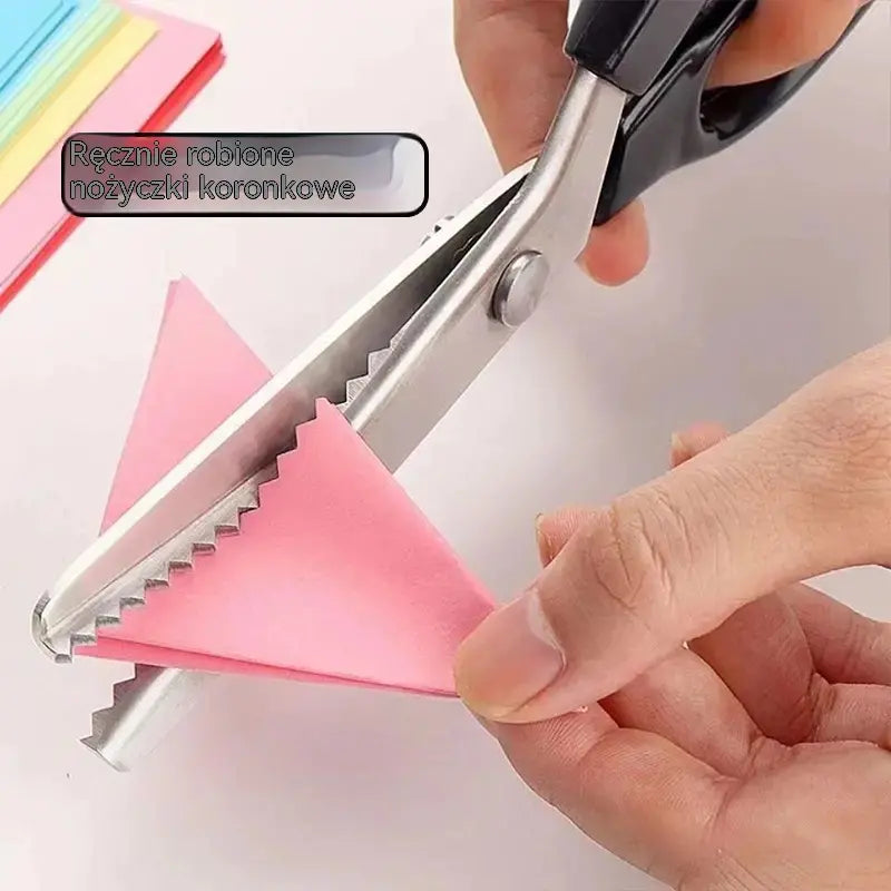 ✂️ Kup 1, drugi GRATIS! Nożyczki ząbkowane do tkanin – koniec ze strzępiącymi się brzegami 🧵✨