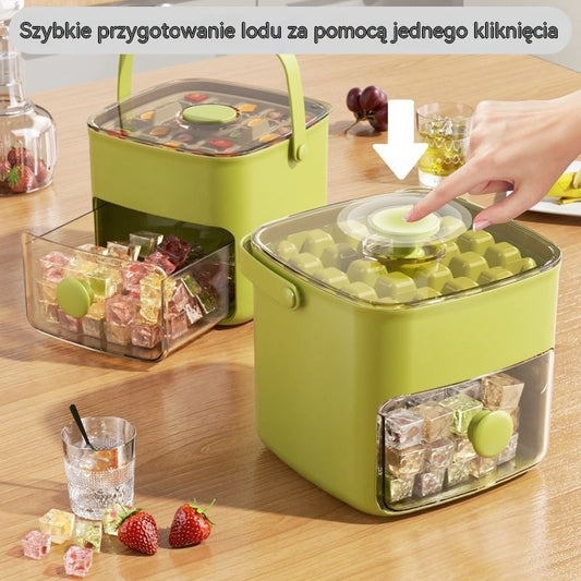 🧊2026 Foremka do lodu z pokrywką – łatwe robienie lodu
